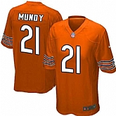Nike Men & Women & Youth Bears #21 Mundy Orange Team Color Game Jersey,baseball caps,new era cap wholesale,wholesale hats